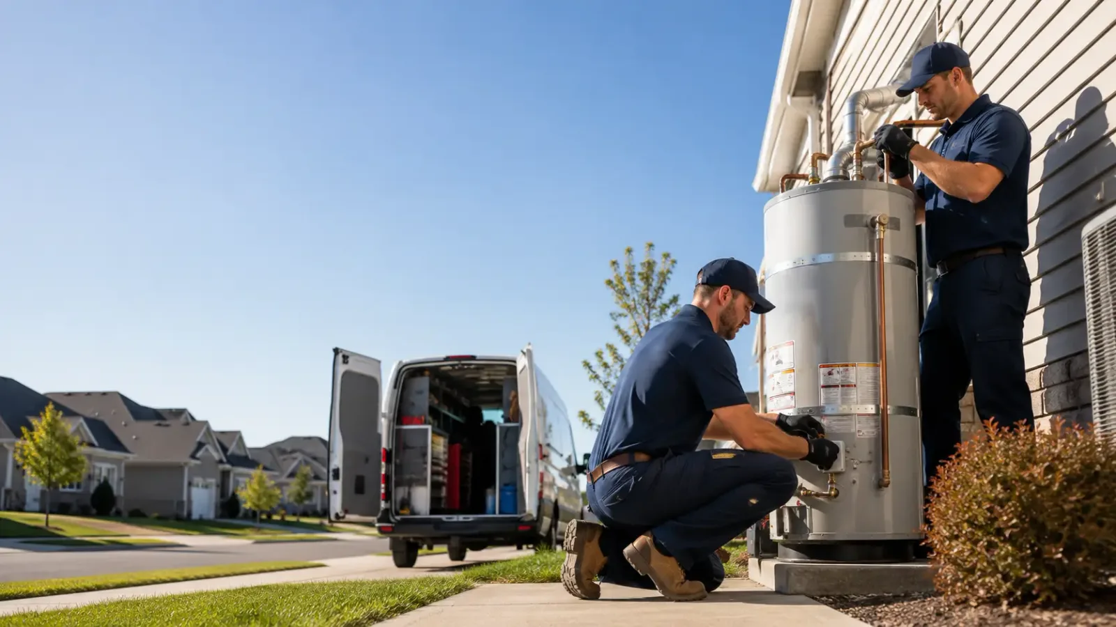 Water Heater Installation in Oakes, ND